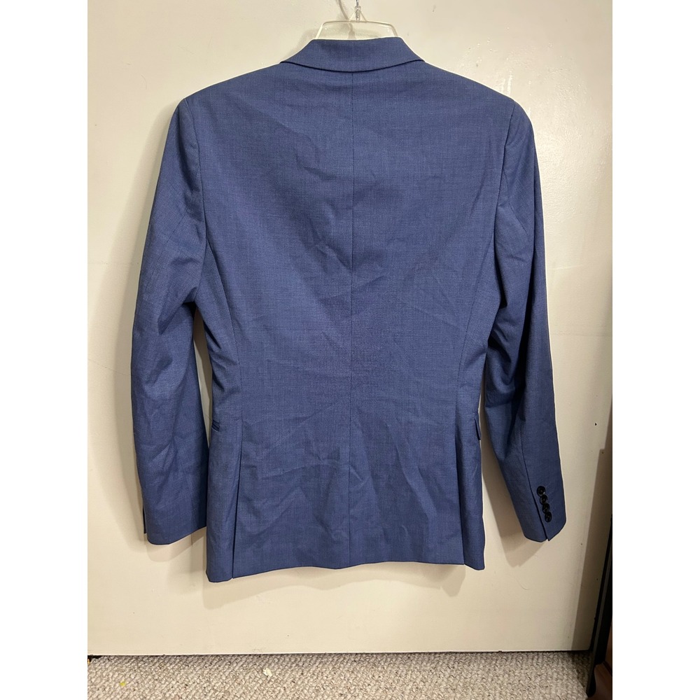Blue Blazer Slim Fit Two Button Sport Coat Casual Everyday 36R - Picture 3 of 5